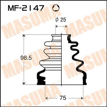 Masuma MF-2147 Faltenbalg-satz, gelenk MF2147: Bestellen Sie in Polen zu einem guten Preis bei 2407.PL!