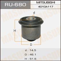 Masuma RU-680 Rubber damper RU680: Buy near me in Poland at 2407.PL - Good price!