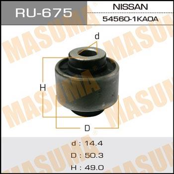 Masuma RU-675 Silentblock vorne des Aufhängungshebels vorne RU675: Kaufen Sie zu einem guten Preis in Polen bei 2407.PL!