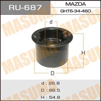 Masuma RU-687 Сайлентблок RU687: Приваблива ціна - Купити у Польщі на 2407.PL!