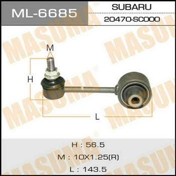 Masuma ML-6685 Rod/Strut, stabiliser ML6685: Buy near me in Poland at 2407.PL - Good price!