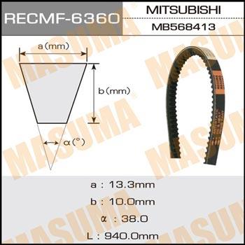 Masuma 6360 Pasek klinowy 6360: Dobra cena w Polsce na 2407.PL - Kup Teraz!