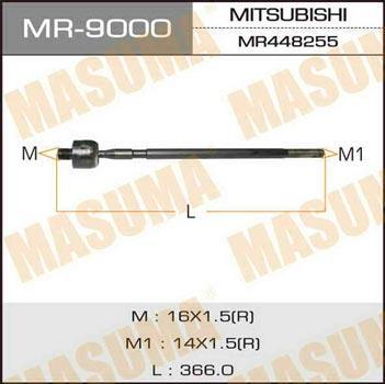 Masuma MR-9000 Inner Tie Rod MR9000: Buy near me in Poland at 2407.PL - Good price!