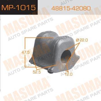 Masuma MP-1015 Front stabilizer bush, right MP1015: Buy near me in Poland at 2407.PL - Good price!