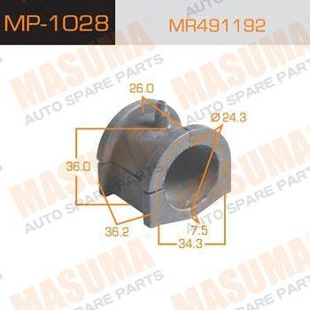 Masuma MP-1028 Front stabilizer bush MP1028: Buy near me in Poland at 2407.PL - Good price!