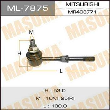 Masuma ML-7875 Rod/Strut, stabiliser ML7875: Buy near me in Poland at 2407.PL - Good price!