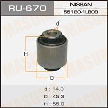 Masuma RU-670 Сайлентблок RU670: Отличная цена - Купить в Польше на 2407.PL!