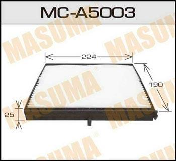 Masuma MC-A5003 Фильтр салона MCA5003: Отличная цена - Купить в Польше на 2407.PL!