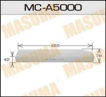 Masuma MC-A5000 Filtr kabinowy MCA5000: Dobra cena w Polsce na 2407.PL - Kup Teraz!
