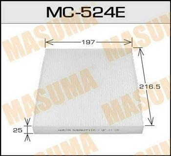 Masuma MC-524 Filter, interior air MC524: Buy near me in Poland at 2407.PL - Good price!