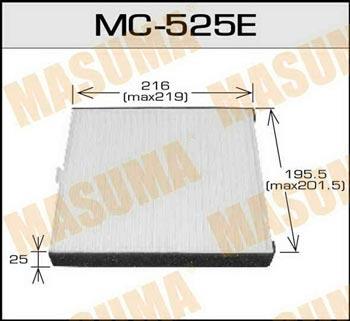 Masuma MC-525 Filtr kabinowy MC525: Dobra cena w Polsce na 2407.PL - Kup Teraz!