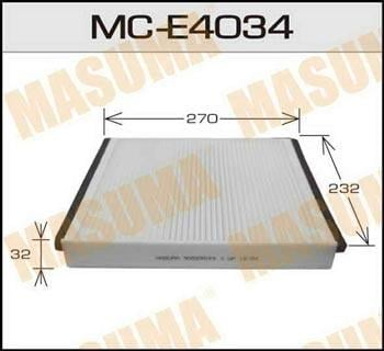 Masuma MC-E4034 Filter, interior air MCE4034: Buy near me in Poland at 2407.PL - Good price!