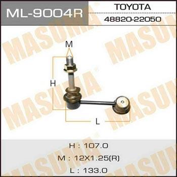 Masuma ML-9004R Rod/Strut, stabiliser ML9004R: Buy near me in Poland at 2407.PL - Good price!