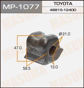 Masuma MP-1077 Втулка стабілізатора переднього права MP1077: Приваблива ціна - Купити у Польщі на 2407.PL!