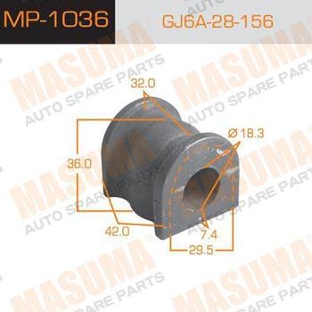 Masuma MP-1036 Tuleja stabilizatora tylnego MP1036: Dobra cena w Polsce na 2407.PL - Kup Teraz!