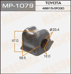 Masuma MP-1079 Front stabilizer bush, right MP1079: Buy near me in Poland at 2407.PL - Good price!
