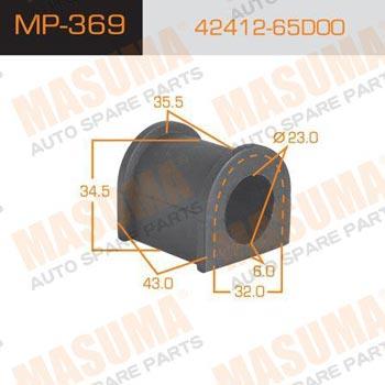 Masuma MP-369 Втулка стабилизатора переднего MP369: Отличная цена - Купить в Польше на 2407.PL!
