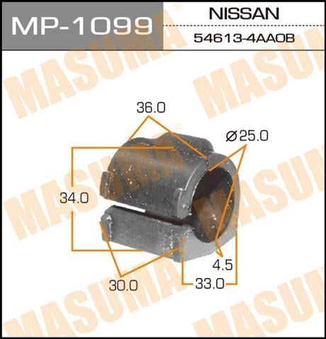 Masuma MP-1099 Втулка стабілізатора переднього MP1099: Приваблива ціна - Купити у Польщі на 2407.PL!