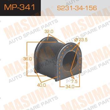 Masuma MP-341 Втулка стабилизатора переднего MP341: Отличная цена - Купить в Польше на 2407.PL!