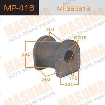 Masuma MP-416 Втулка стабилизатора переднего MP416: Отличная цена - Купить в Польше на 2407.PL!