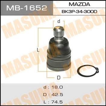 Masuma MB-1652 Kugellager MB1652: Kaufen Sie zu einem guten Preis in Polen bei 2407.PL!