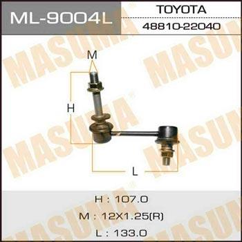 Masuma ML-9004L Стойка стабилизатора ML9004L: Отличная цена - Купить в Польше на 2407.PL!