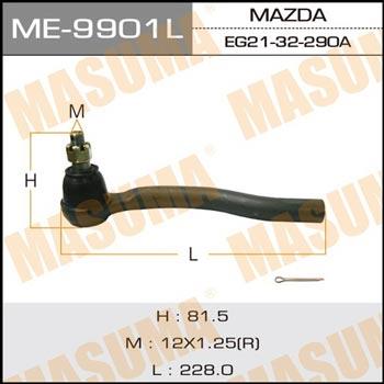 Masuma ME-9901L Tie rod end left ME9901L: Buy near me at 2407.PL in Poland at an Affordable price!