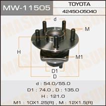 Masuma MW-11505 Wheel Bearing Kit MW11505: Buy near me in Poland at 2407.PL - Good price!