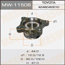 Masuma MW-11506 Wheel Bearing Kit MW11506: Buy near me in Poland at 2407.PL - Good price!