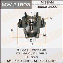 Masuma MW-21503 Wheel hub MW21503: Buy near me in Poland at 2407.PL - Good price!