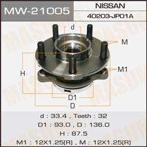 Masuma MW-21005 Wheel hub MW21005: Buy near me in Poland at 2407.PL - Good price!