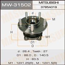 Masuma MW-31502 Wheel Bearing Kit MW31502: Buy near me at 2407.PL in Poland at an Affordable price!