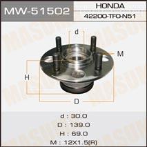 Masuma MW-51502 Wheel Bearing Kit MW51502: Buy near me at 2407.PL in Poland at an Affordable price!