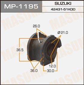 Masuma MP-1195 Втулка стабілізатора переднього MP1195: Купити у Польщі - Добра ціна на 2407.PL!
