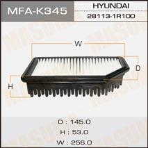 Masuma MFA-K345 Воздушный фильтр MFAK345: Отличная цена - Купить в Польше на 2407.PL!
