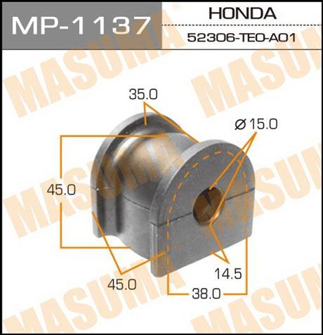 Masuma MP-1137 Tuleja stabilizatora tylnego MP1137: Dobra cena w Polsce na 2407.PL - Kup Teraz!