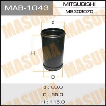 Masuma MAB-1043 Shock absorber boot MAB1043: Buy near me in Poland at 2407.PL - Good price!