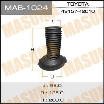 Masuma MAB-1024 Пыльник амортизатора MAB1024: Отличная цена - Купить в Польше на 2407.PL!
