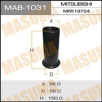 Masuma MAB-1031 Shock absorber boot MAB1031: Buy near me in Poland at 2407.PL - Good price!
