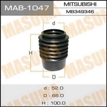Masuma MAB-1047 Пильник амортизатора MAB1047: Приваблива ціна - Купити у Польщі на 2407.PL!