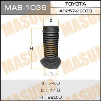 Masuma MAB-1036 Schutzhülle des Stoßdämpfers MAB1036: Kaufen Sie zu einem guten Preis in Polen bei 2407.PL!