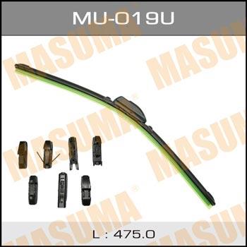 Masuma MU-019U Wiper Blade Frameless 480 mm (19") MU019U: Buy near me in Poland at 2407.PL - Good price!