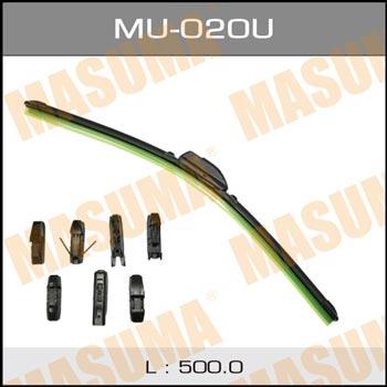 Masuma MU-020U Wiper Blade Frameless 510 mm (20") MU020U: Buy near me in Poland at 2407.PL - Good price!