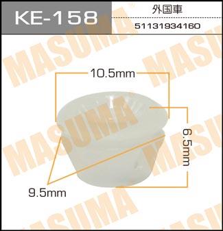 Masuma KE-158 Zacisk samochodowe (łączniki) 158-ke KE158: Dobra cena w Polsce na 2407.PL - Kup Teraz!