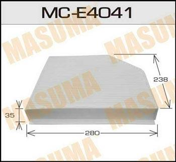 Masuma MC-E4041 Filtr kabinowy MCE4041: Dobra cena w Polsce na 2407.PL - Kup Teraz!
