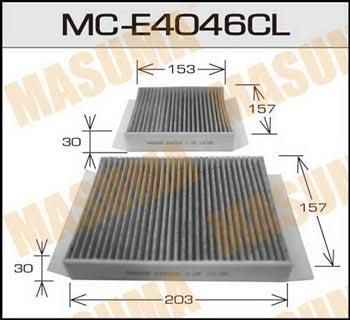 Masuma MC-E4046CL Filter, interior air MCE4046CL: Buy near me in Poland at 2407.PL - Good price!