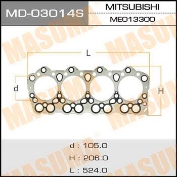 Masuma MD-03014S Uszczelka głowicy cylindrów MD03014S: Dobra cena w Polsce na 2407.PL - Kup Teraz!