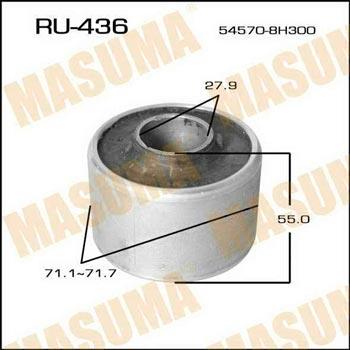 Masuma RU-436 Silent block RU436: Buy near me in Poland at 2407.PL - Good price!