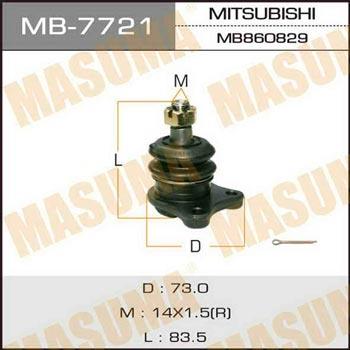 Masuma MB-7721 Опора кульова MB7721: Приваблива ціна - Купити у Польщі на 2407.PL!