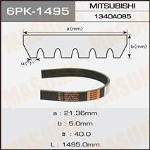 Masuma 6PK-1495 V-ribbed belt 6PK1495 6PK1495: Buy near me in Poland at 2407.PL - Good price!